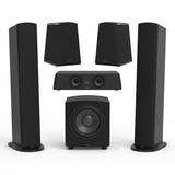 GoldenEar 5.1 Home Theater Bundle with Triton 7 Tower Speakers, SuperCenter XL Center Channel, ForceField 40 Subwoofer & Aon 3 Bookshelf Speakers