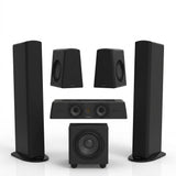 GoldenEar 5.1 Home Theater Bundle with Triton 7 Tower Speakers, SuperCenter XL Center Channel, ForceField 30 Subwoofer & Aon 3 Bookshelf Speakers