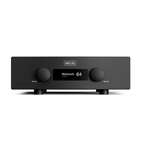 Hegel H400 2-Channel Stereo Integrated Streaming Amplifier (Black)