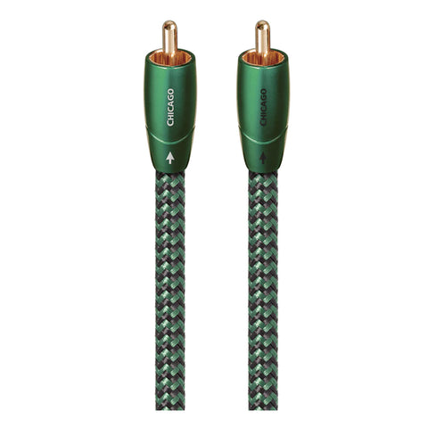 AudioQuest Chicago RCA Analog Audio Interconnect Cable - Pair (6.56 ft.)