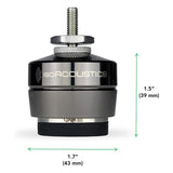 IsoAcoustics GAIA III Isolation Feet for Floorstanding Speakers and Subwoofers (4-Pack)