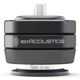 IsoAcoustics GAIA III Neo BK Isolation Feet for Floorstanding Speakers and Subwoofers - 4 Pack (Black)
