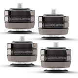 IsoAcoustics GAIA III Neo DC Isolation Feet for Floorstanding Speakers and Subwoofers - 4 Pack (Dark Chrome)