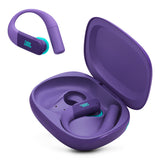 JBL Endurance Peak 4 True Wireless Noise Cancelling Sport Earbuds Bundle with gSport Case (Purple)