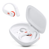 JBL Endurance Peak 4 True Wireless Noise Cancelling Sport Earbuds Bundle with gSport Case (White)