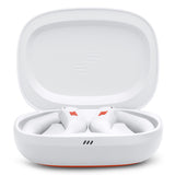 JBL Endurance Peak 4 True Wireless Noise Cancelling Sport Earbuds Bundle with gSport Case (White)