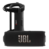 JBL FLIP 7 Waterproof Portable Speaker Bundle with gSport Silicone Sleeve (Black)