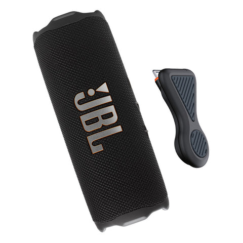 JBL Flip 7 Portable Bluetooth Speaker with Magnetic Mounting Bracket (Black)