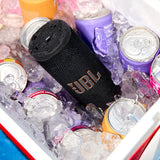 JBL Grip Compact Portable Speaker Bundle with EasySing Mic Mini (Black)