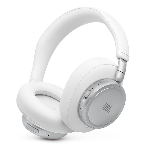 JBL Live 780NC Over Ear Noise Cancelling Wireless Headphones (White)
