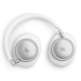 JBL Live 780NC Over Ear Noise Cancelling Wireless Headphones (White)
