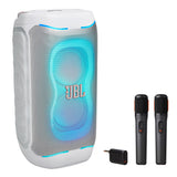 JBL PartyBox 130 Portable Party Speaker Bundle with Wireless Microphone System