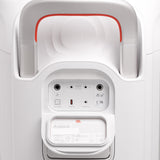 JBL PartyBox 330 Portable Party Speaker Bundle with EasySing Wireless Microphones (White)