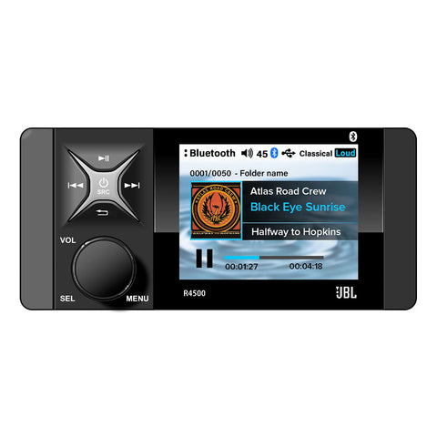 JBL R4500 Marine Digital Media Receiver with Color LCD Display