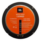 JBL Shock Wave 150W65 6.5 Inch Midrange Car Speakers - Pair