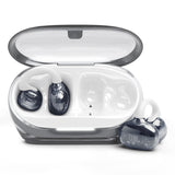 JBL Soundgear Clips True Wireless Open-Ear Headphones Bundle with gSport Case (White)