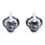 JBL Soundgear Clips True Wireless Open-Ear Headphones Bundle with gSport Case (White)