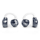 JBL Soundgear Clips True Wireless Open-Ear Headphones Bundle with gSport Case (White)