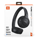 JBL Tune 530BT Wireless On Ear Bluetooth Headphone Bundle with gSport Case (Black)