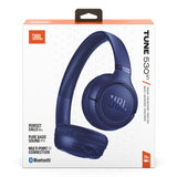 JBL Tune 530BT On Ear Bluetooth Headphones (Blue)