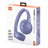 JBL Tune 530BT Wireless On Ear Bluetooth Headphone Bundle with gSport Case (Purple)