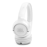 JBL Tune 530BT Wireless On Ear Bluetooth Headphone Bundle with gSport Case (White)