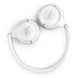 JBL Tune 530BT Wireless On Ear Bluetooth Headphone Bundle with gSport Case (White)
