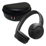 JBL Tune 530BT Wireless On Ear Bluetooth Headphone Bundle with gSport Case (Black)