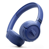 JBL Tune 680NC Wireless On-Ear Noise Cancelling Headphone Bundle with gSport Case (Blue)