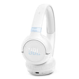 JBL Tune 680NC Active Noise Cancelling On Ear Bluetooth Headphones (White)