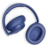 JBL Tune 730BT Wireless Over Ear Bluetooth Headphone Bundle with gSport Case (Blue)