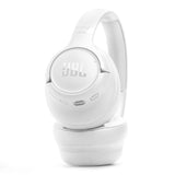 JBL Tune 730BT Wireless Over Ear Bluetooth Headphone Bundle with gSport Case (White)