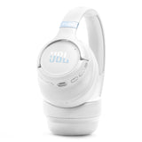 JBL Tune 780NC Wireless Over Ear Noise Cancelling Headphone Bundle with gSport Case (White)