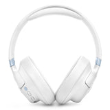 JBL Tune 780NC Wireless Over Ear Noise Cancelling Headphone Bundle with gSport Case (White)