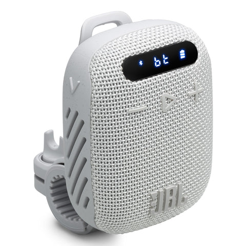 JBL Wind 3 Handlebar Bluetooth Speaker with FM Radio (Gray)