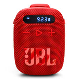 JBL Wind 3 Handlebar Bluetooth Speaker with FM Radio (Red)