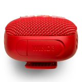 JBL Wind 3 Handlebar Bluetooth Speaker with FM Radio (Red)