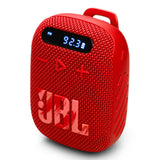 JBL Wind 3 Handlebar Bluetooth Speaker with FM Radio (Red)
