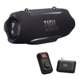 JBL Xtreme 5 Bluetooth Speaker Bundle with EasySing Mic Mini (Black)