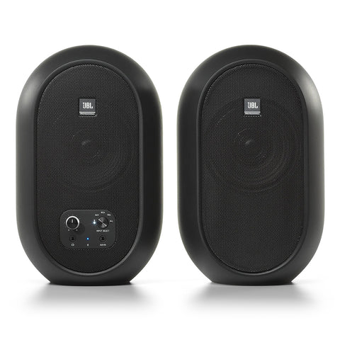 JBL Professional 104-BT 4.5 Inch Compact Desktop Reference Monitors with Bluetooth - Pair (Black)