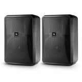 JBL Professional Control 28-1 2-Way 8 Inch Indoor/Outdoor Speakers - Pair (Black)