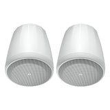 JBL Professional Control 65P/T 5.25 Inch Full-Range Pendant Speaker - Pair (White)