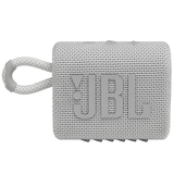 JBL GO 3 Portable Waterproof Speaker (White)