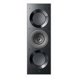 KEF Ci3160REFM-THX Reference Meta In-Wall Speaker (Gloss Black/Grey)