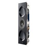 KEF Ci3160REFM-THX Reference Meta In-Wall Speaker (Gloss Black/Grey)