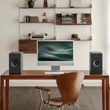 KEF Coda W Bluetooth Bookshelf Speakers - Pair (Moss Green)