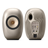 KEF LS LUXE Powered Wirelesss Hi-Fi Bookshelf Speakers - Pair (Dusk Titanium)