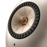 KEF LS LUXE Powered Wirelesss Hi-Fi Bookshelf Speakers - Pair (Dusk Titanium)
