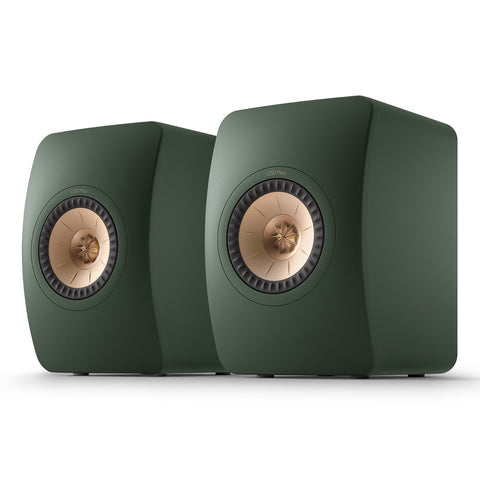 KEF LS50 Meta Monitor Bookshelf Speakers - Pair (Moss Green)