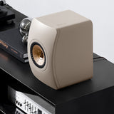 KEF LS50 Meta Monitor Bookshelf Speakers - Pair (Sand Shell)